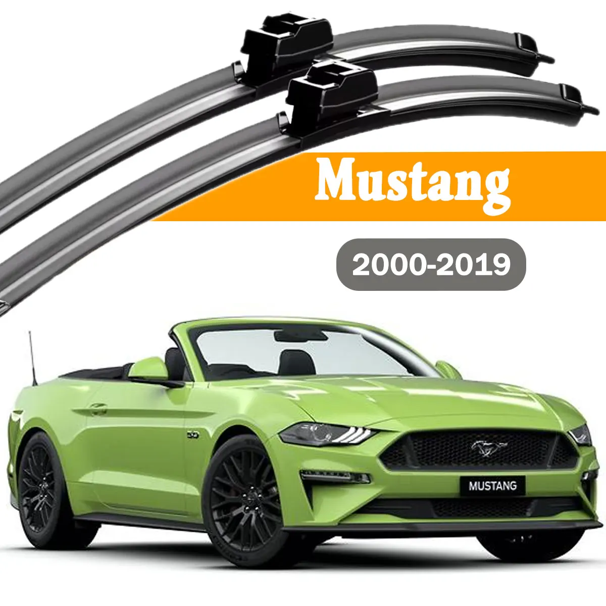 

2 шт. щетки стеклоочистителя для лобового стекла Ford Mustang 2000-2019, аксессуары для очистки от дождя
