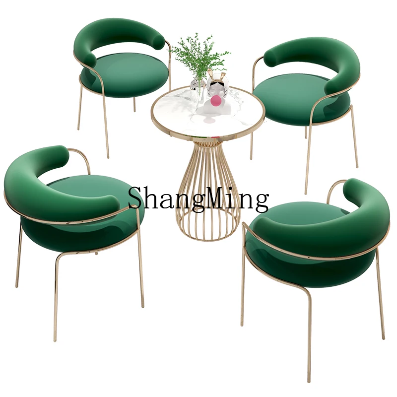 FG  good-looking Bar Qingba Cafe Shop Book Bar Sofa Card Seat Sales Department Negotiates Table and Chair Combination