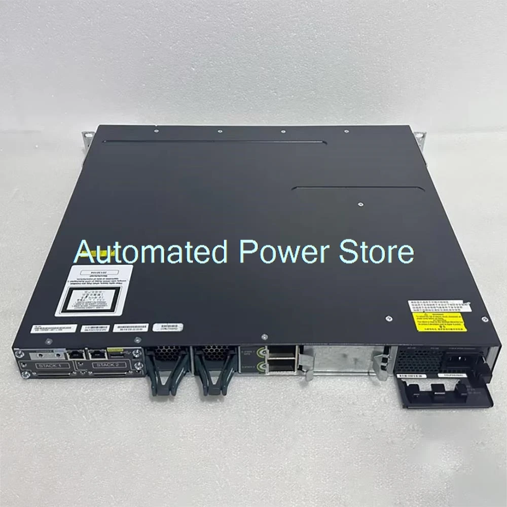 WS-C3750X-48T-L 48 Port Gigabit Network Switch 100% Tested Fast Ship Perfect Work