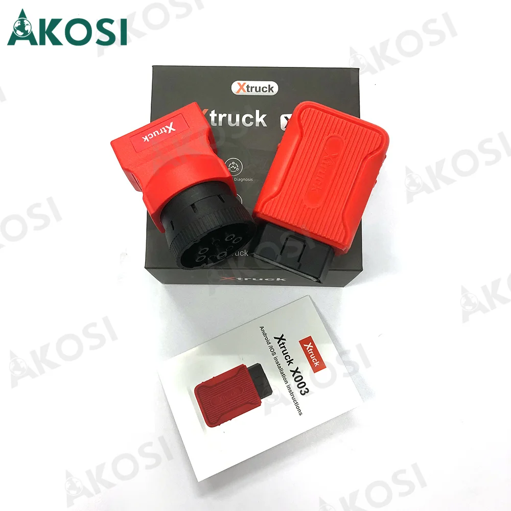 Truck Diagnostic Tool ABS Bleed Xtruck X003 3 in 1 diagnostic scanner for your vehicles Supports for vo-lvo/Cum-mins/VCI 3