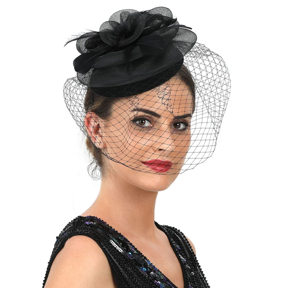 

Stylish Women Headdress Fascinator Headband Perfect for Wedding Banquet and Stage Performance Fascinators for Women