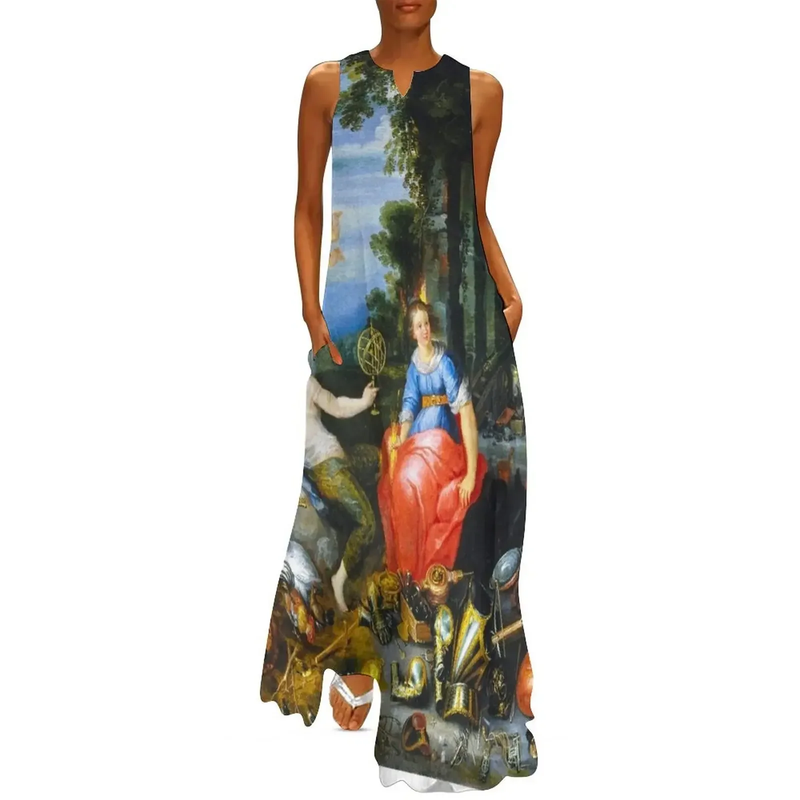 

Flemish Long Dress dresses for women 2025 birthday dresses for women Women's summer dresses dress summer 2025 women Dress