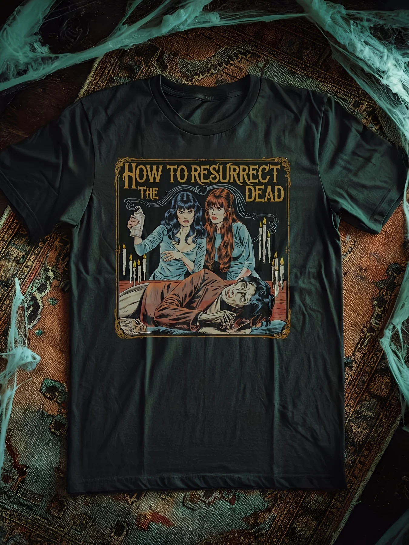 How To Resurrect The Dead Practical Magic Inspired Halloween Autumn Unisex Tee Witch Gift Witchy Gifts Goth Gothic Horror Fan