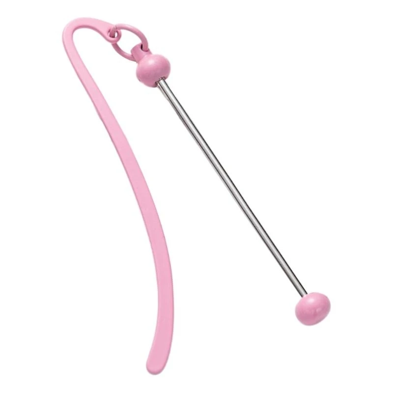 DIY Beadable Book Mark Page Mark Metal закладки с длинным подвеской для книжных читателей читателей Подарок учителя