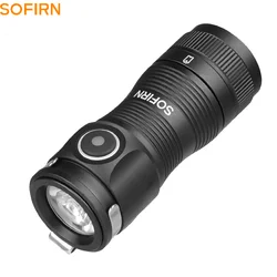 Sofirn SC13A Anduril Krachtig Licht 519A 1300lm Tactische 18350 Oplaadbare Zaklamp 5000K Hoge CRI Sleutelhanger Noodzaklamp