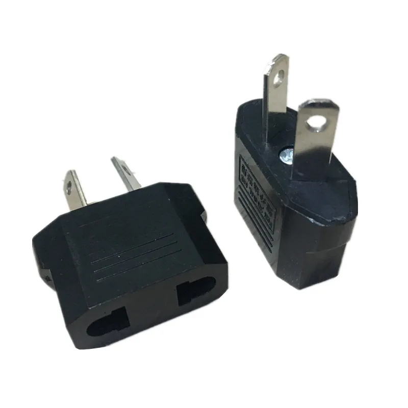 2pcs Portable American or European Travel Charger Socket US AU EU Electrical Plug Adapter AC Power Outlet Converter