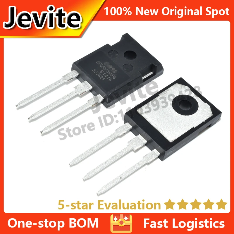 

Jevite 100% New Original electronics Controller 5-10 units/lote DPG60C300HB TO-247 300V 30A Ultrafast Recovery Diode Transistor