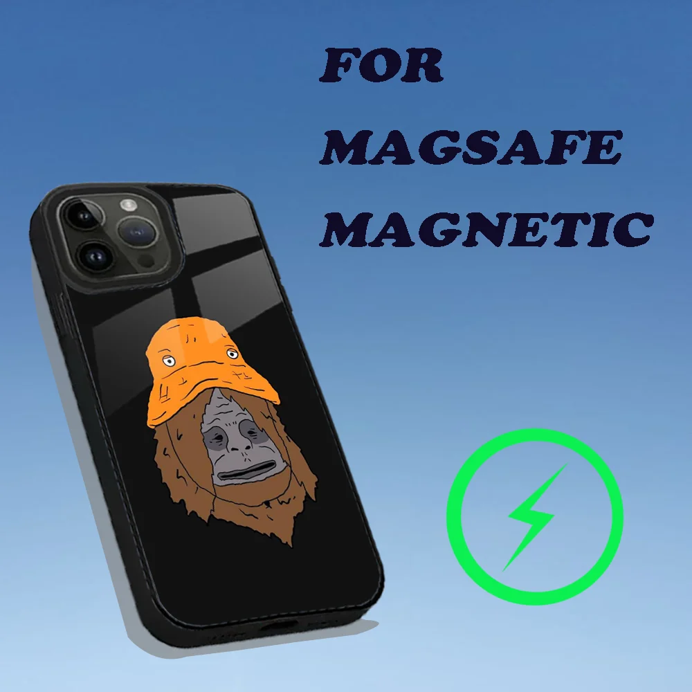 Sassy The Sasquatch Phone Case For iPhone 16,15,14,13,12,11,Plus,Pro,Max Mini Magsafe Magnetic Wireless Charging