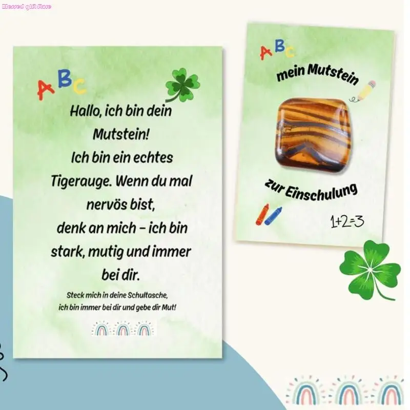 D0JC Tigers Eye Stones Lucky Gemmestones Hands Science Educational Tout pour les étudiants