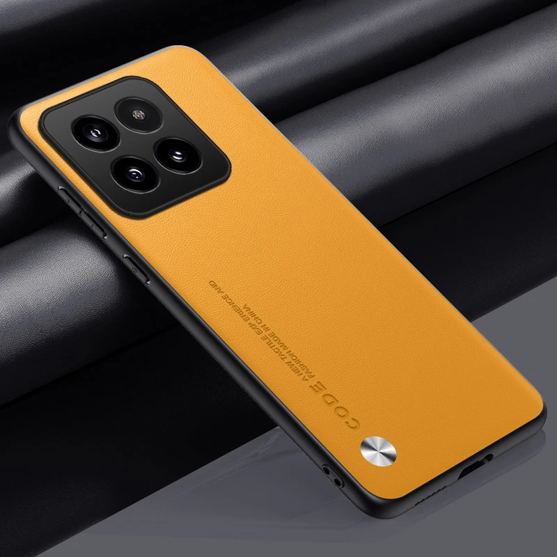 Soft PU Leather Case For XIAOMI 17 Pro Max 15 15T 14 14T 13 