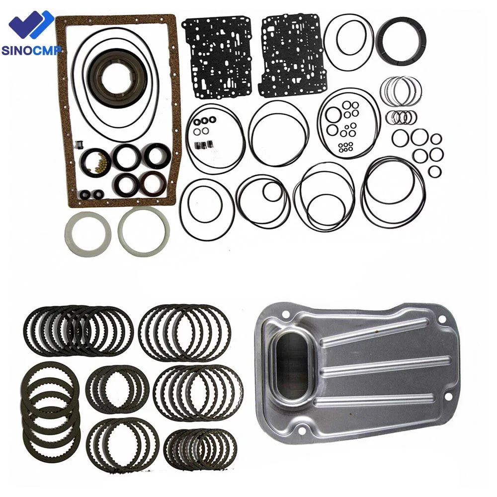 

A750E A750F TB-50LS Master Rebuild Kit For 2003-UP Filter Piston Friction Plates ESCUDO GX 470 LX 470