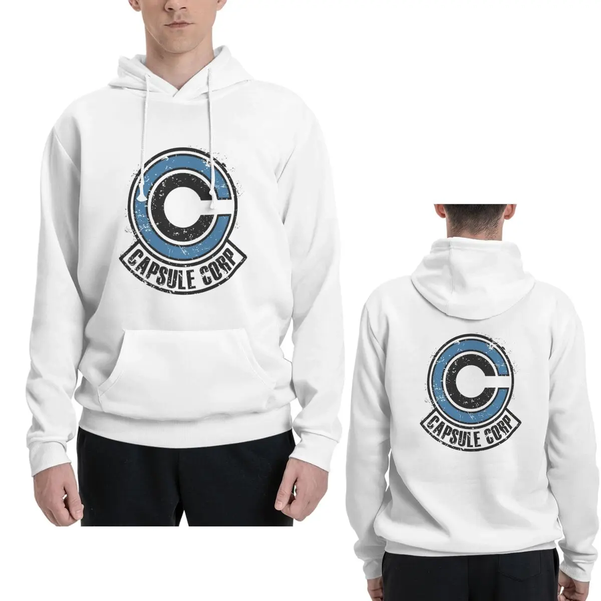 

Толстовки с логотипом Capsule Corp, пуловер в стиле хип-хоп, осень-зима, мужские и женские толстовки, топы с длинными рукавами