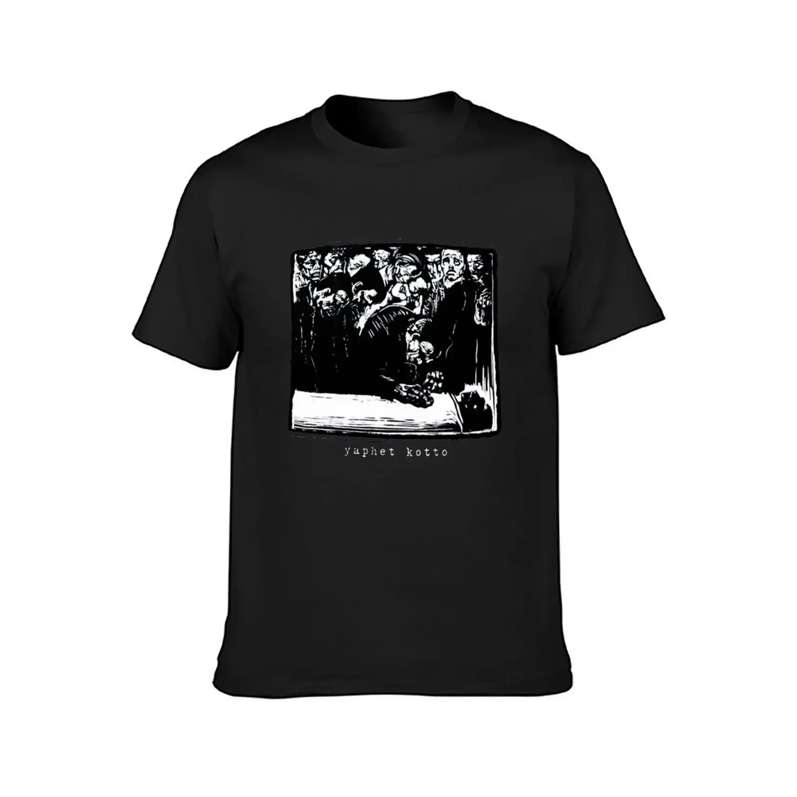 YAPHET KOTTO T-Shirt oversized graphic tee baggy shirts street wear blacks mens big and tall t shirts