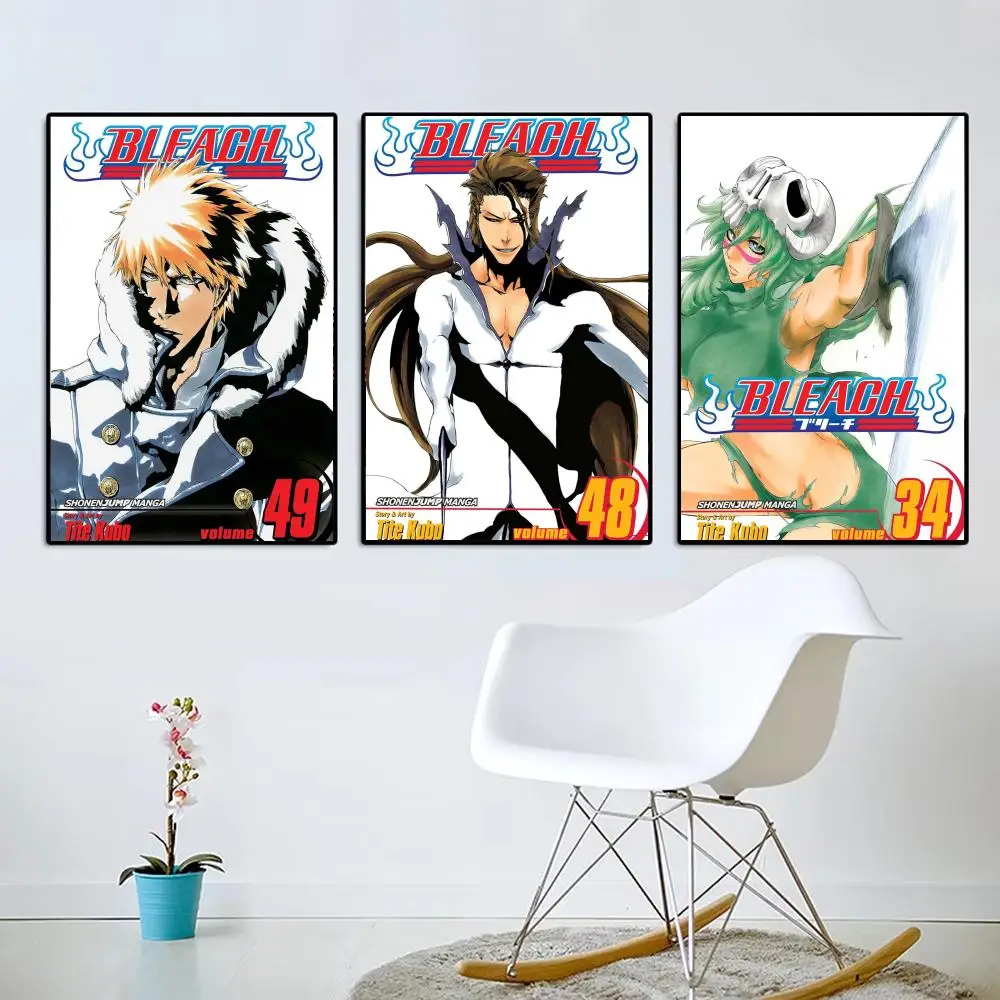 Anime B-BLEACH  Arrancar Arc Poster Modern Aesthetic Wall Art Poster Minimalist Room Decoration Items