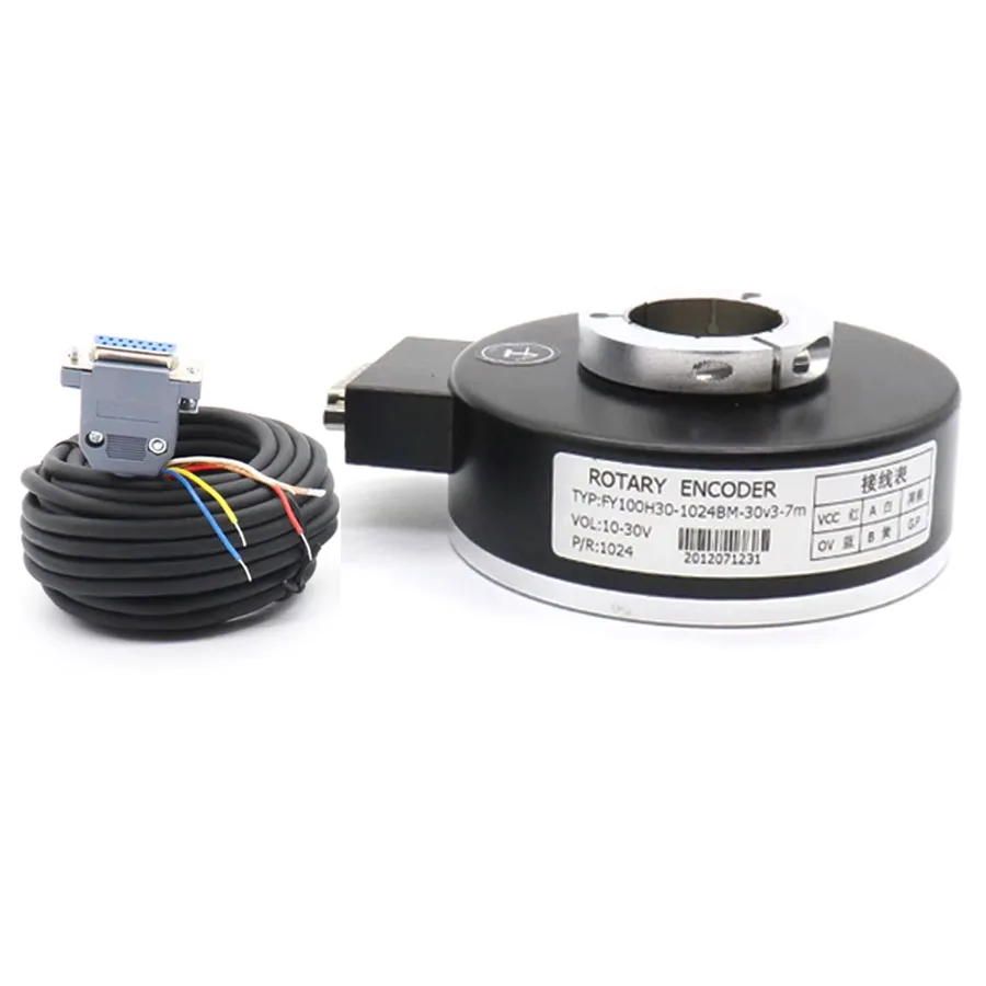 Elevator rotary encoder. CNC accessories. Replace Huitong ei100h30c-1024Br30y1 SH100A30 1024R30