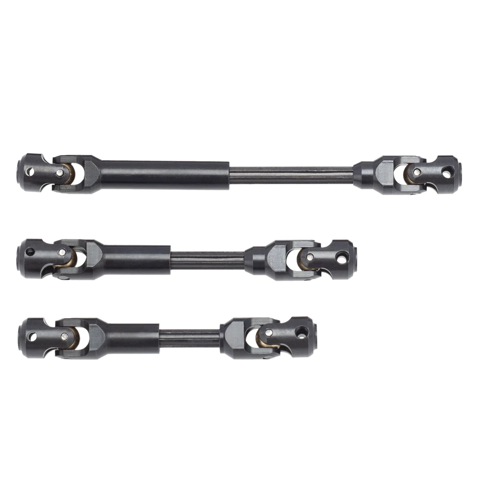 3Pcs Metal Drive Shaft CVD for TRAXXAS TRX6 TRX-6 G63 6X6 1/10 RC Crawler Car Upgrade Parts