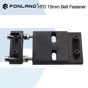 Fonland חגורת אטב עבור רוחב 15MM פתוח הסתיים עיתוי חגורת שידור חגורות X/Y ציר חומרת כלים חלקי מכונת