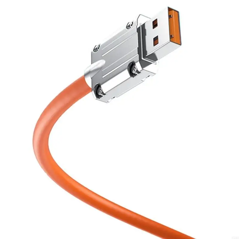 

2025 New USB Type C to USB Cable Fast Charging Quick Charging Cord Silicone Cable for S24