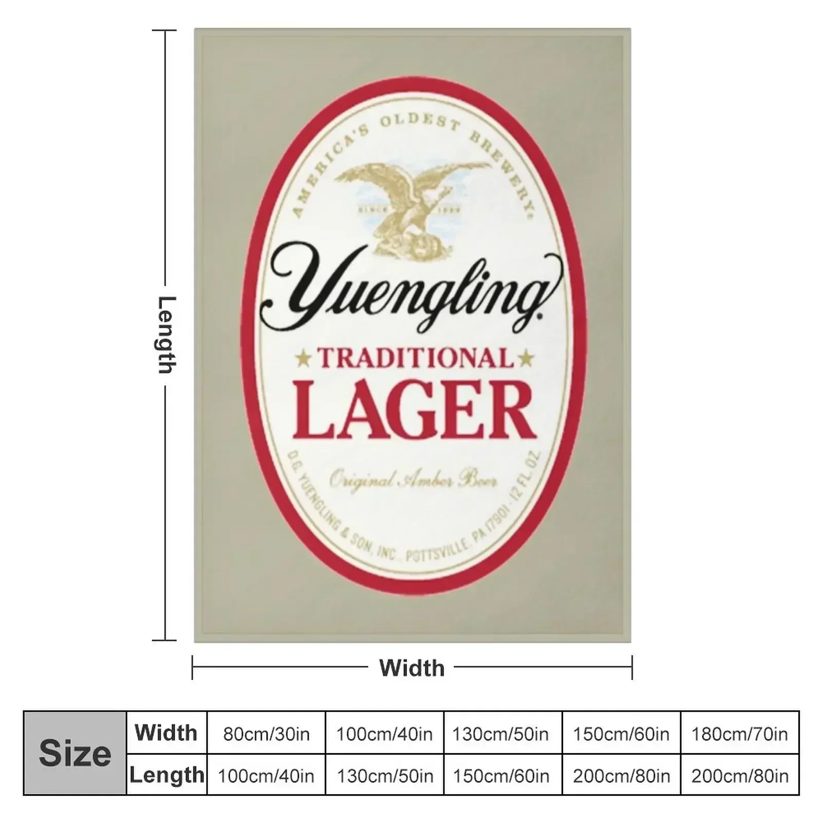 BEST SELLING - Yuengling Throw Blanket Beach Sofas Blankets