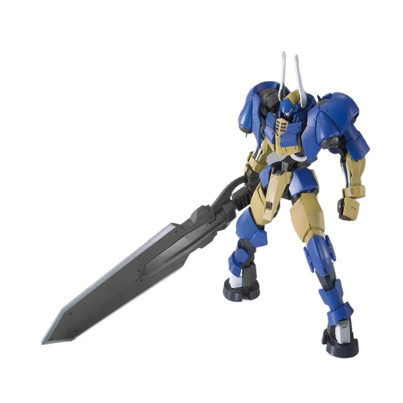 Bandai Original HG 1/144 Helmwige Reincar Iron Blooded Orphans Figura de Acción de Anime, Kit de Mecha Plamo con Equipo Táctico, Escudo y Armadura