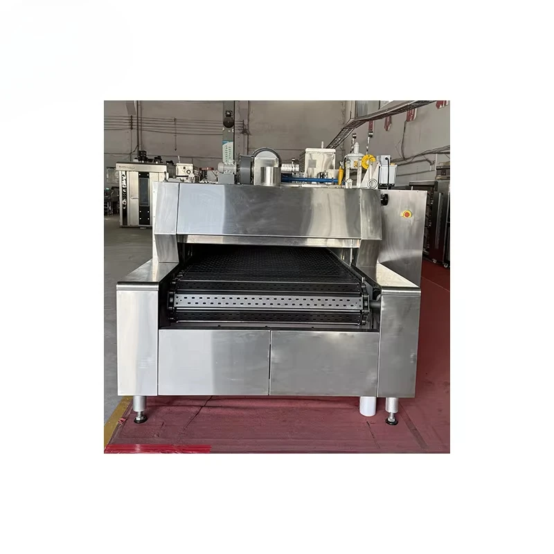 Industrial Tunnel Conveyor Ovens Automated Bakery Equipment for Biscuits Pita Bread Candies Flour Making