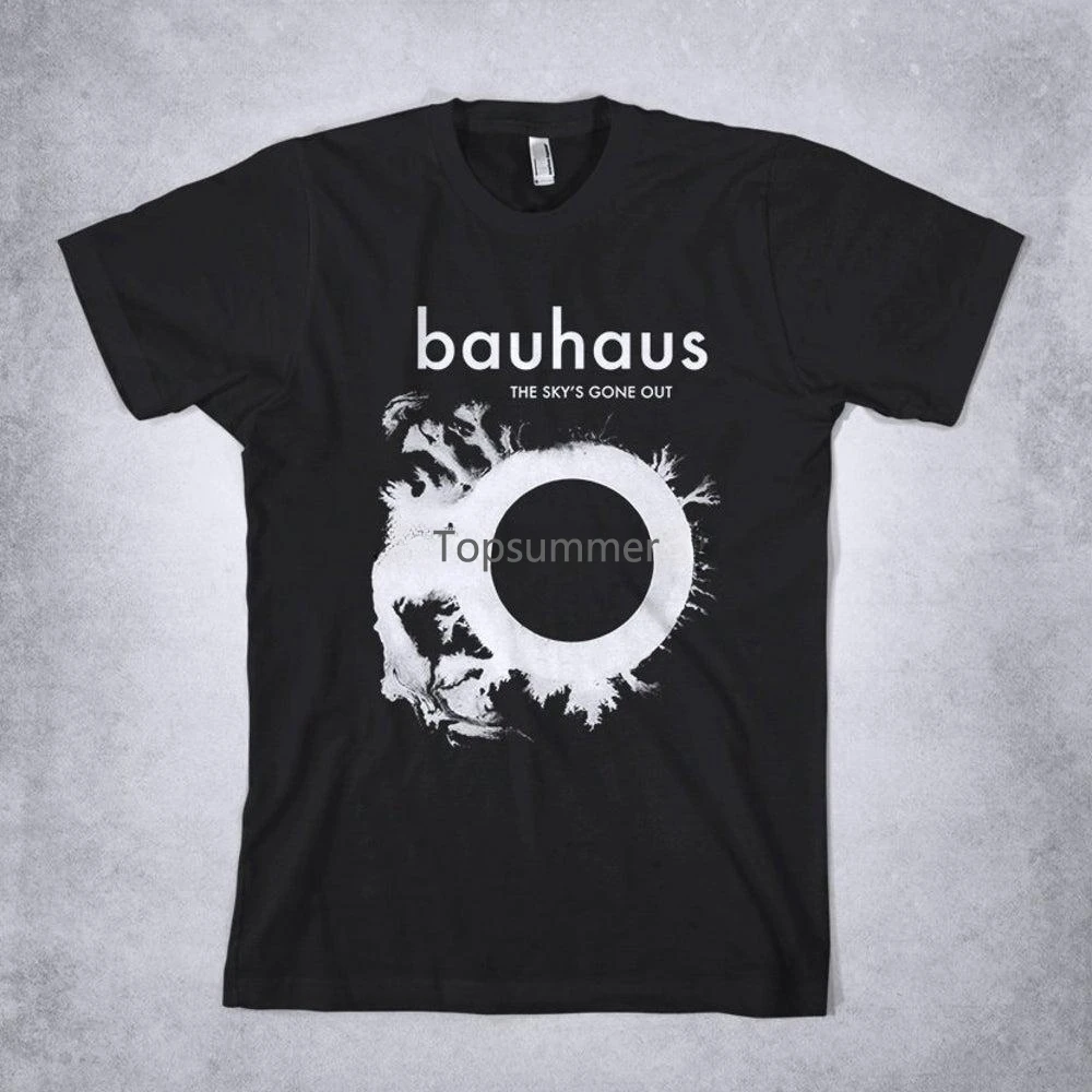 Bauhaus T Shirt The Skys Gone Out Post Punk T Shirt Gothic Rock Shirt Bauhaus Band Shirt Goth Shirt