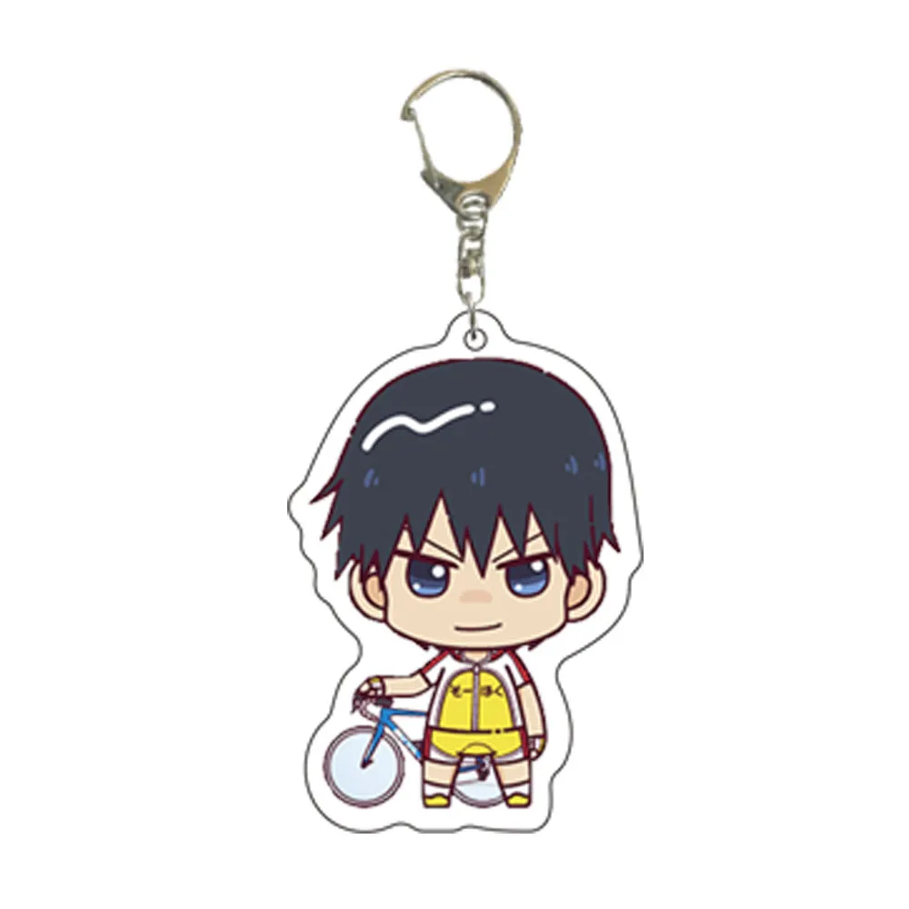 55MM Anime Yowamushi Pedal Figure‌ Onoda Sakamichi Imaizumi Shunsuke Makishima Yūsuke Toudou Jinpachi Acrylic Keychain Gifts