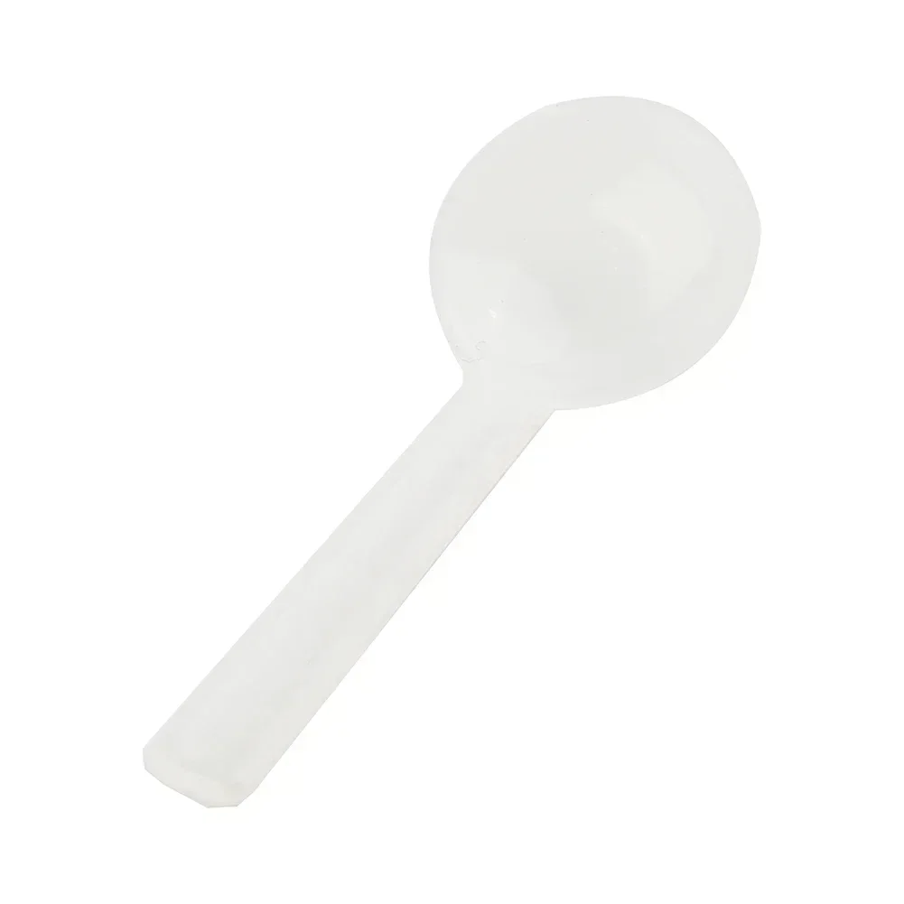 100pcs 1g White Plastic Food Grade PP Plastic  DIY Baking Supplies Measuring Spoon Gram Scoop Food Baking Medicine Powder