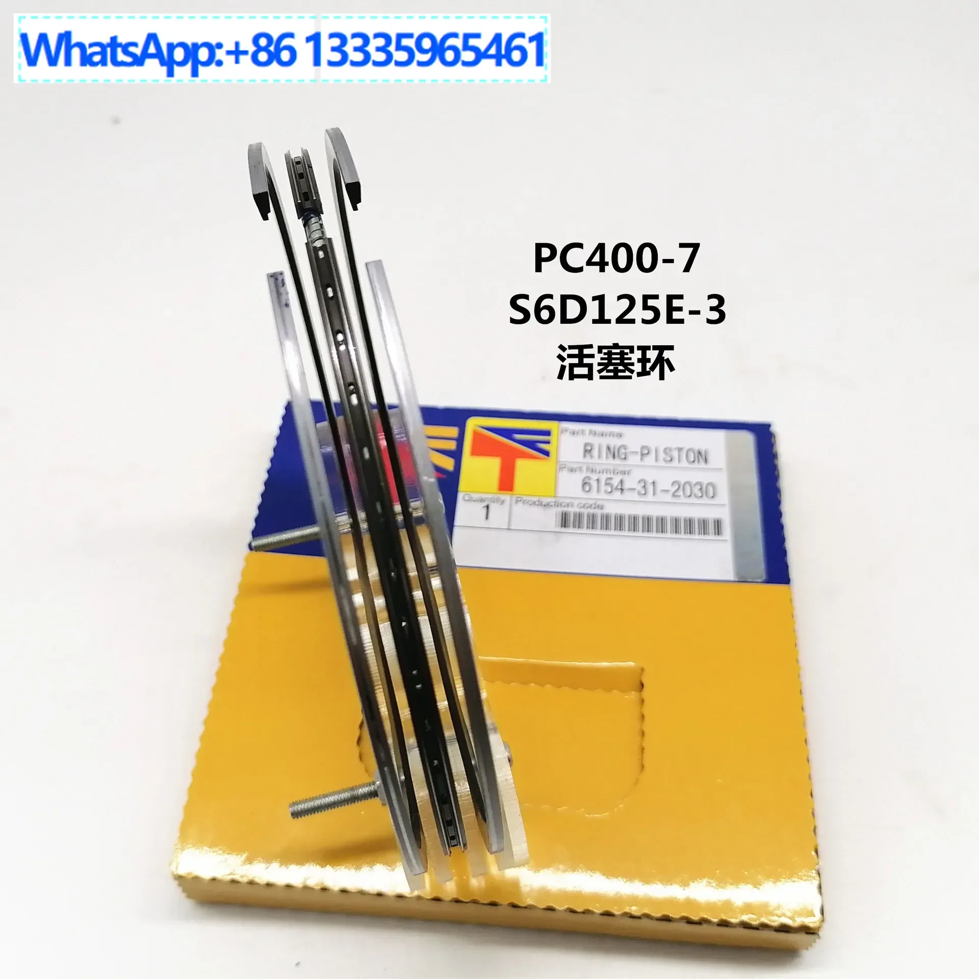 

Excavator parts spot supply PC400-7/PC450-7 6D125 piston ring 6154-31-2030