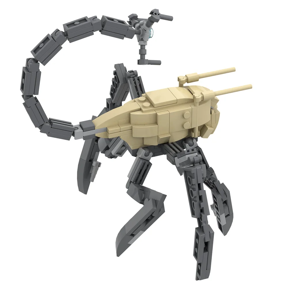 MOC Griever from Maze Runner Building Blocks Terrifying Monster Griever Mechanical Creature Brick Toy Adult Gift