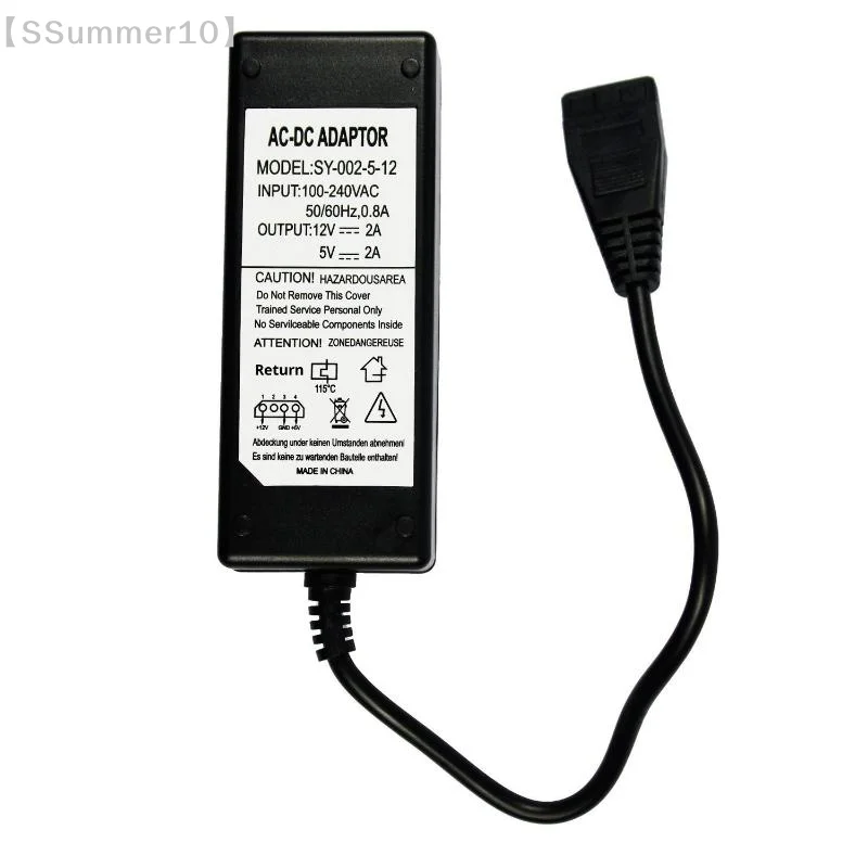 【SSummer10】1 Pcs DIY Accessories 12V/5V 2A USB To IDE/SATA Power Supply Adapter Hard Drive/HDD/CD-ROM  DC【SS】
