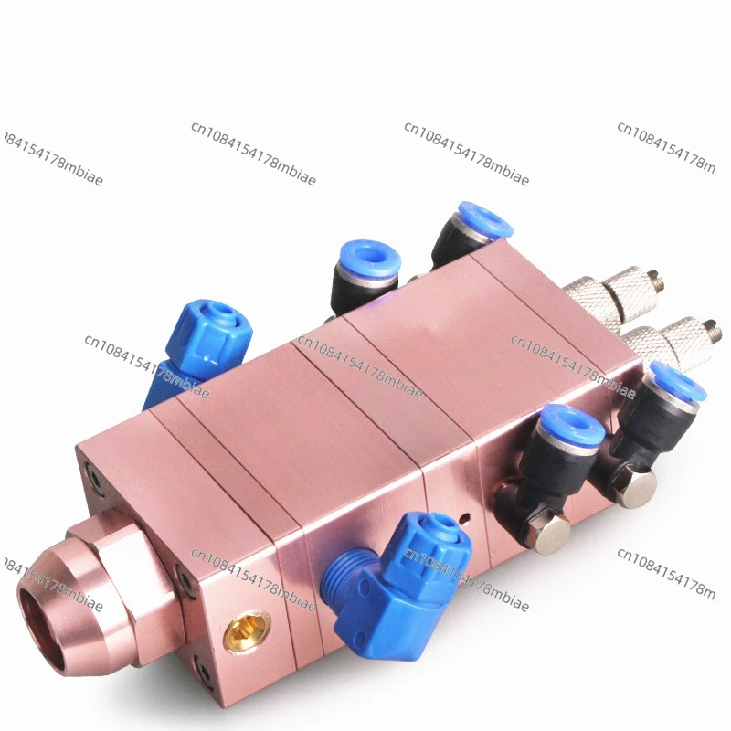 Factory Direct Two-component Silicone Valve Double Liquid Dispensing Valve Double-action Suction Type Increase Flow Ab Valve