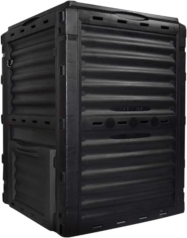 

80 Gallon BPA-Free Compost Bin, Easy Assembly, Large Capacity for Fast Soil Creation
