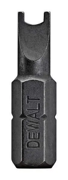 Insert Bit, 1/4In, Spanner, No 8, 1In, PK50