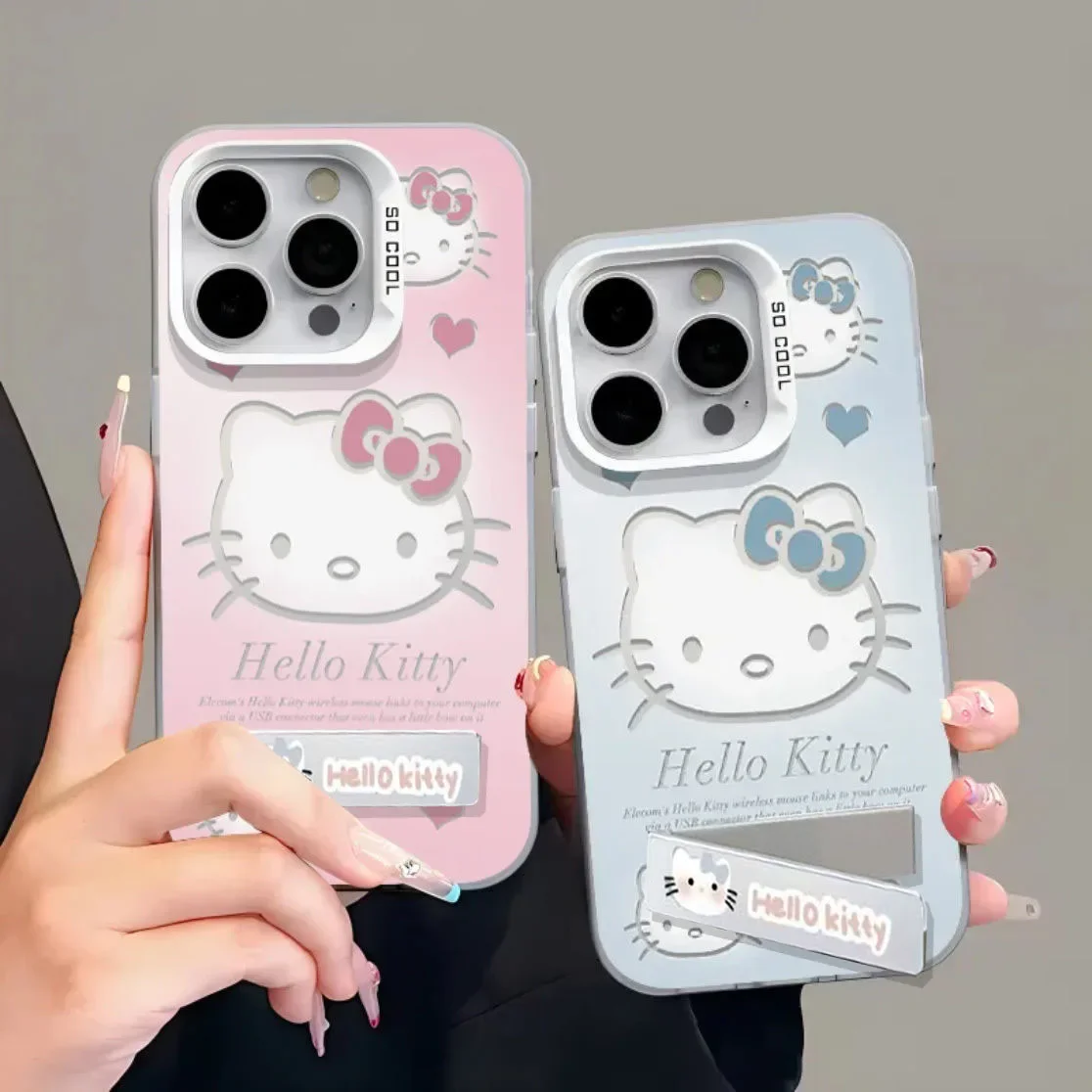 3D 헬로 키티 홀더 케이스 삼성 갤럭시 A06 A15 A35 A36 A56 A55 A54 A52 A24 A…