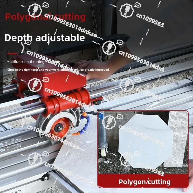 Multifunctional Automatic Desktop Tile Cutting Machine Rock Slab Floor Tile Microcrystalline Stone Integrated 45 Degree
