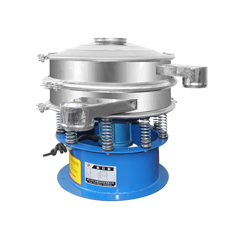 

Industrial Vibrating Screen Liquid Soy Milk Filtration Small Vibrating Screen Mesh Stainless Steel Screen Powder Machine Classif