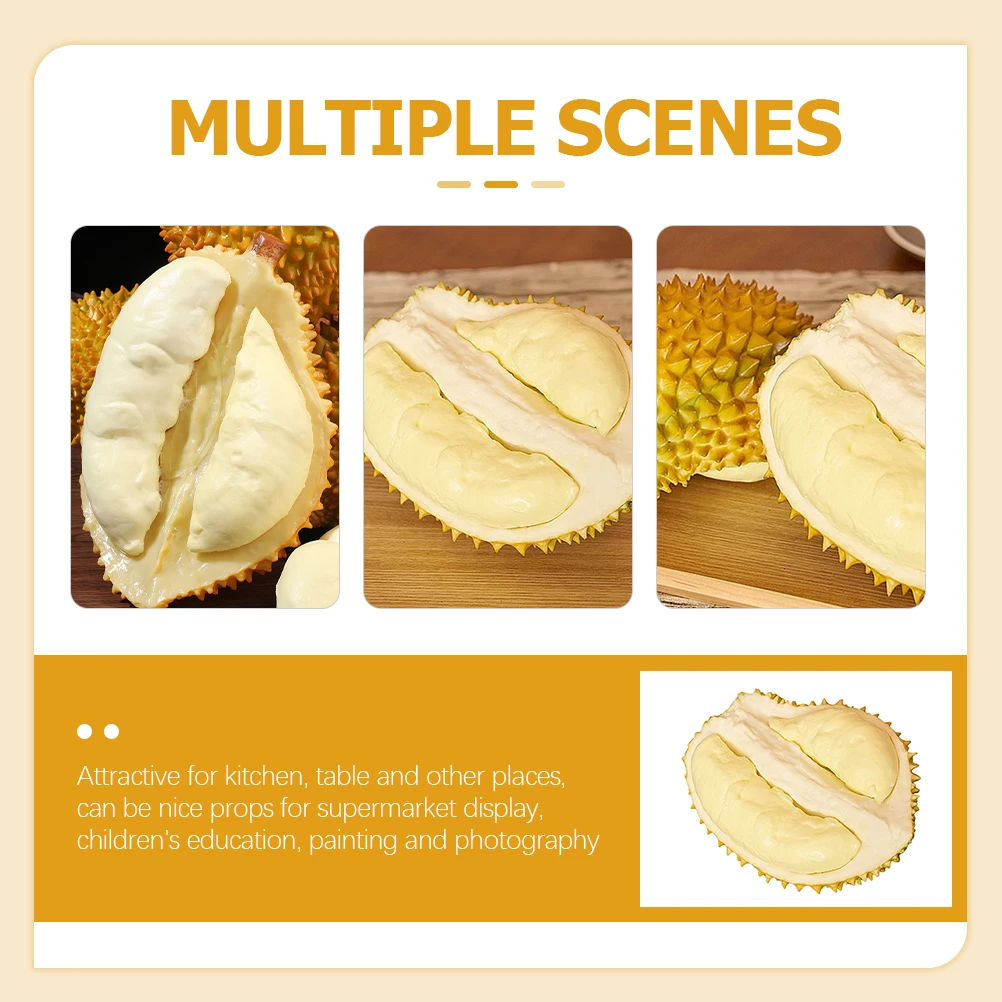 

Artificial Durian 23cm 27cm R om Size Home Decor Party Table Centerpieces Fake Fruit Photography PropsFruits Artificials