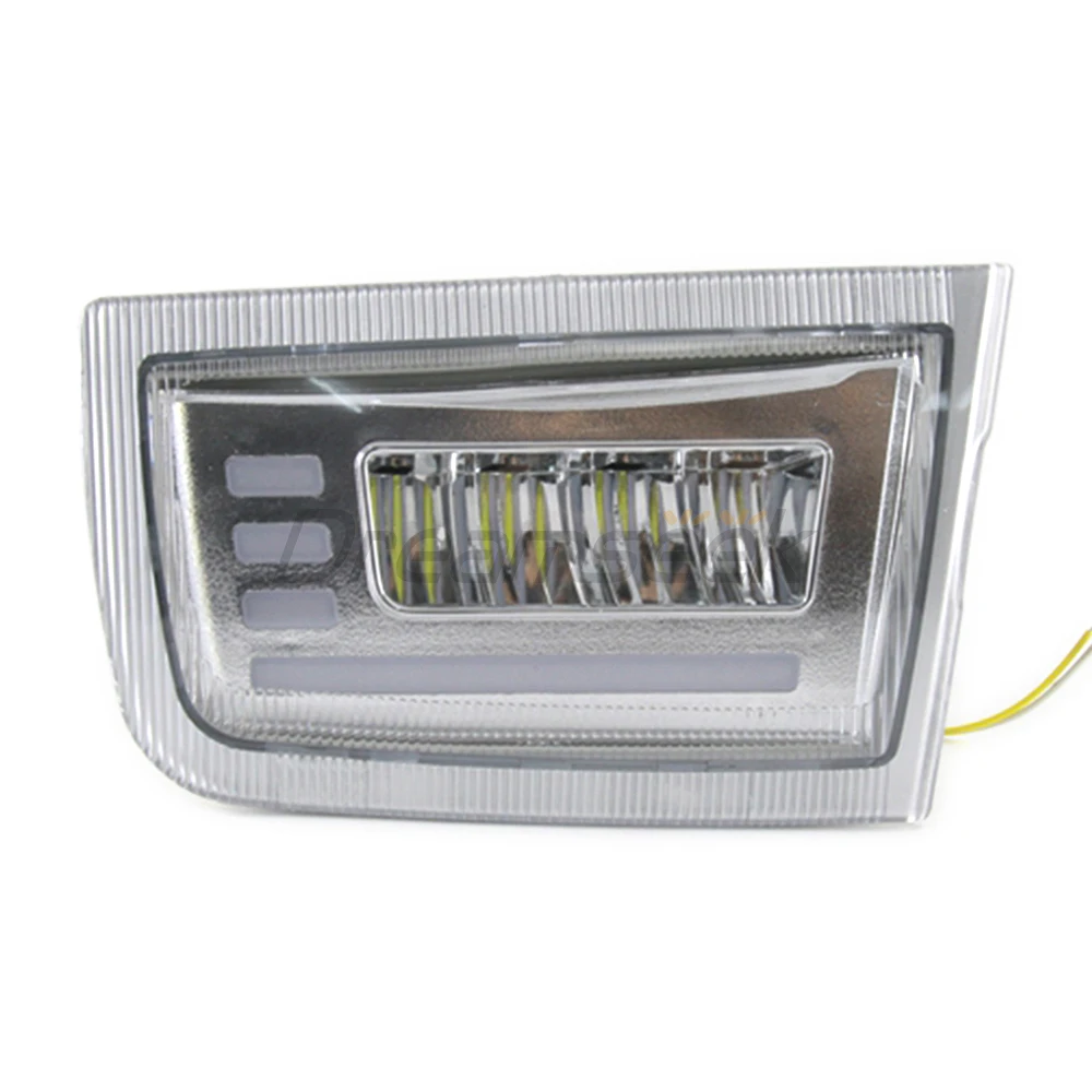 LED DRL for Toyota Land Cruiser Prado J90 LC90 1996-2002 Car Daytime Running Light Fog Lamp Turn Signal Daylight Driving Blinker