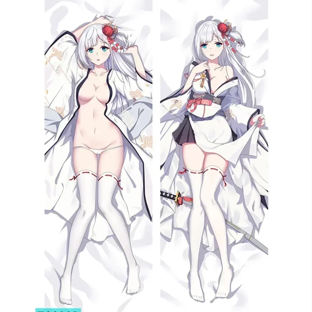

Japanese Anime Body Pillow Cover Azur Lane Characters Belfast Beal Feirste Dakimakura DoubleSide Printed Hugging Body Pillowcase