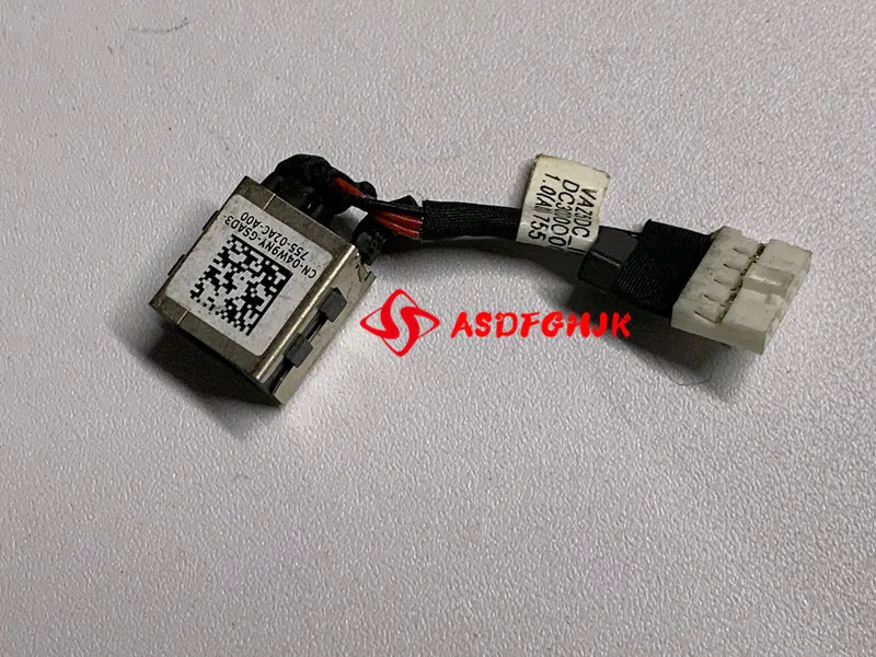 Original For Dell Latitude e7240 e7250 DC jack with Cable 04W9NY 4W9NY CN-04W9NY All Tests OK Free Shipping