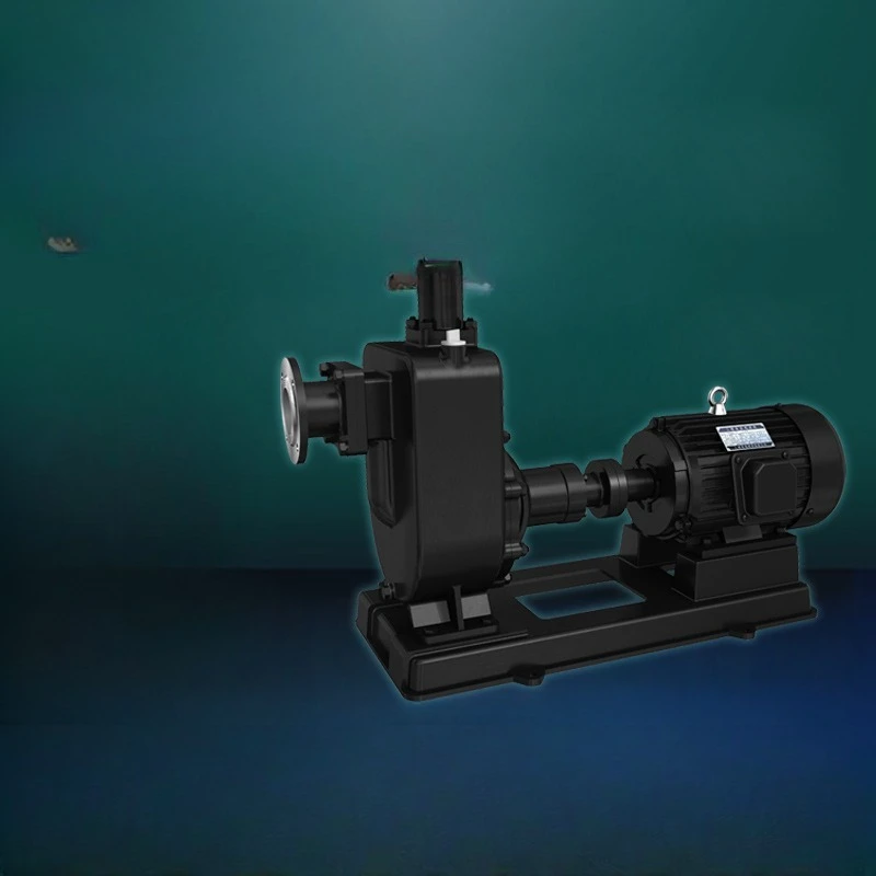 

Horizontal self-priming centrifugal pump Non-blocking self-priming sewage pump DN50 series circulating irrigation clean water