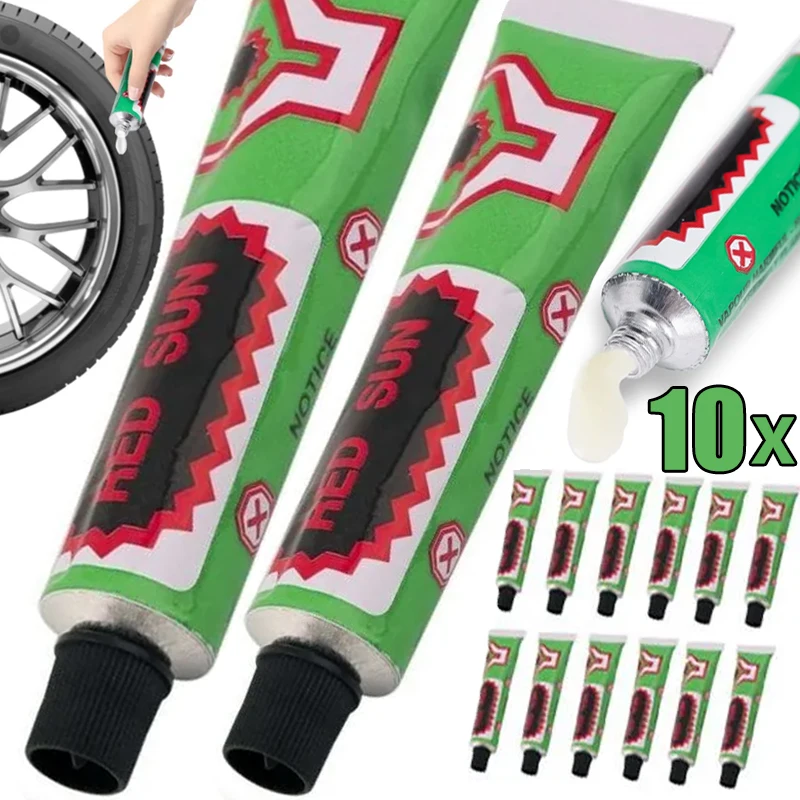 Car Tire Repairing Glue Universal Motorcycle Bicycle Tyre Inner Tube Puncture Repair Tools Bike Trye Tire Patching Repair Glues