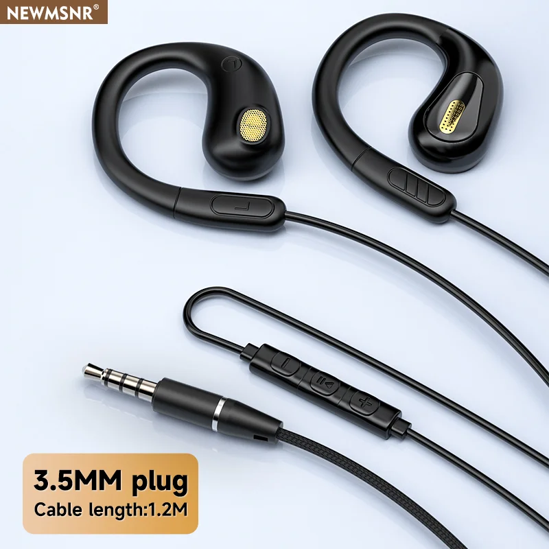 YX2 Clip-on Bedrade Controle Type C & 3.5mm Hoofdtelefoon 9D Surround Sound Bass Oordopjes Sport Gaming Headset ENC Oortelefoon Voor Samsung