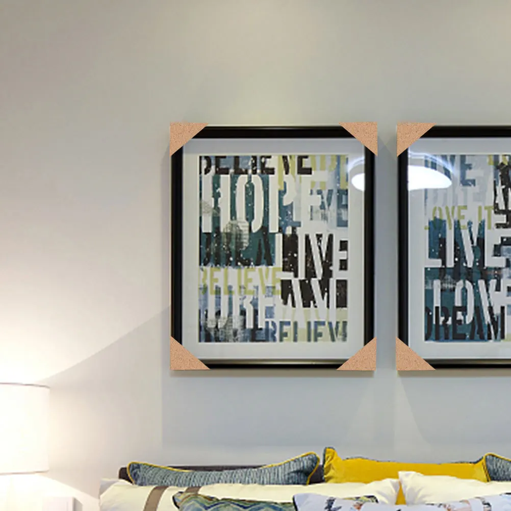 

50Pcs Packaging Edge Protectors Simple Design Corner Guards for Art Shipping Industry Frame Protection Use