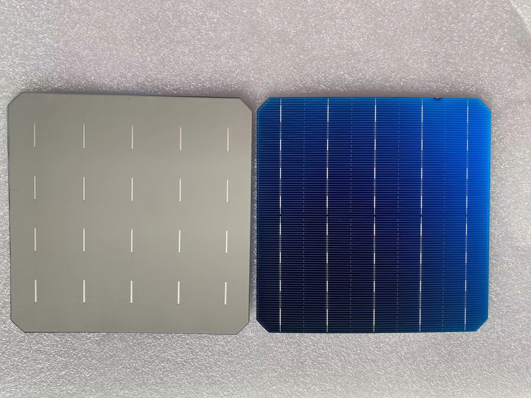 100Pcs 5W 0.5V A Grade 156 * 156MM PV Monocrystalline Silicon Solar Cell 6x6 For DIY Solar Panel