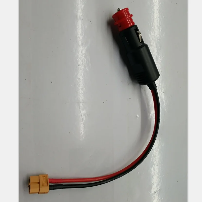 12-24V Car Cigarette Lighter Plug Male to XT60 Female Socket Connector Plug Adaptor With14AWG 20/30/50cm Wire for RC Chargers
