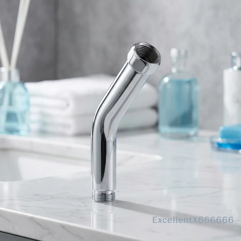 Rustproof ABS Shower Head Elbow Adapter G1/2 Standard Connection Leak Free Shower Angle Extension Connector for Bathroom Handhe