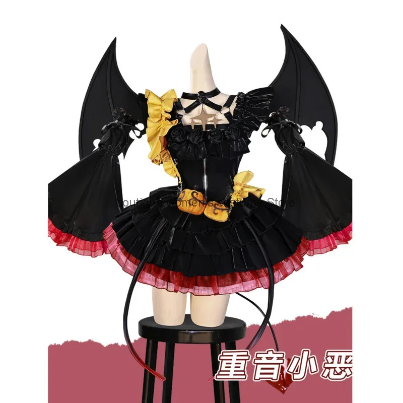 

Halloween Cosplay Akutama Little Devil Cosplay Costume Akutama Cosplay Anime Role Play Full Set Halloween Devil Costume