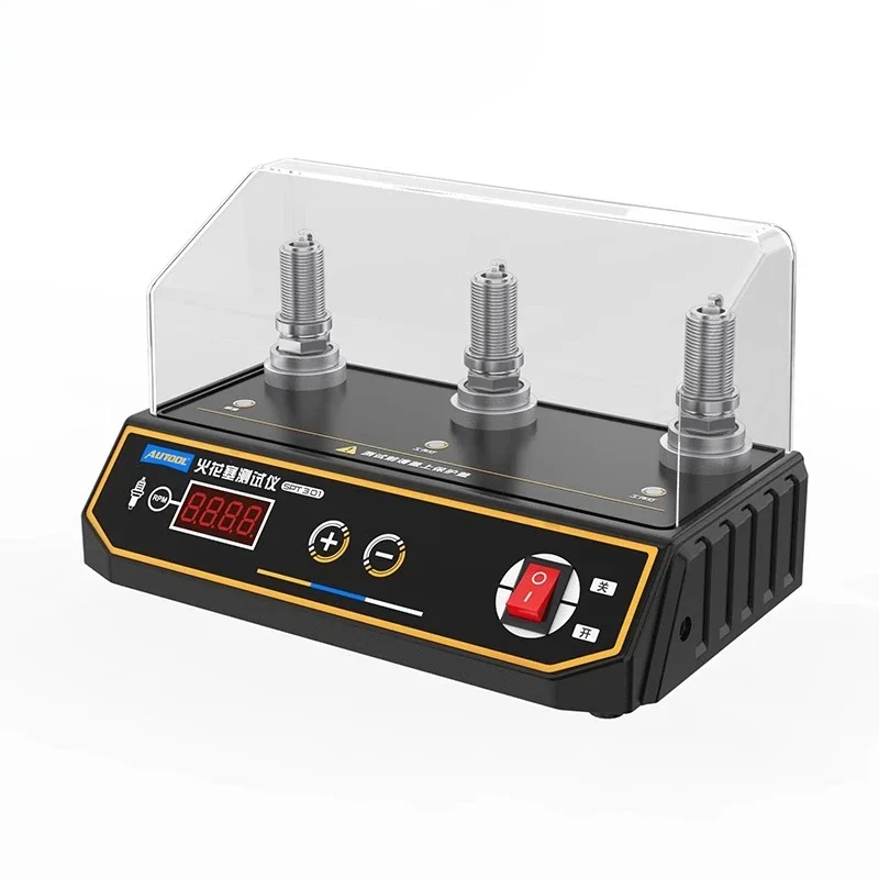 SPT301 spark plug tester Three-hole high pressure analog speed 12V spark plug testing instrument